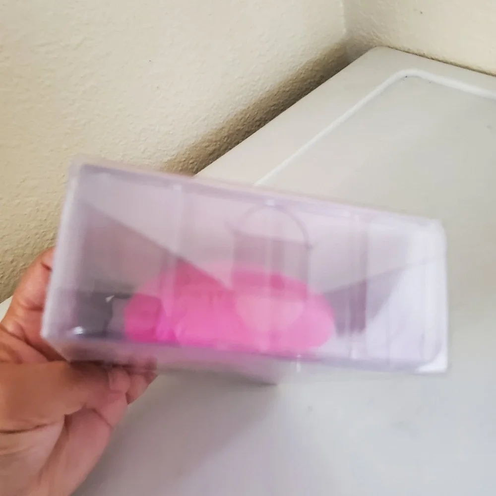 Beyond Belief B2 Deep Cleansing Silicone Facial Brush Pink Electric 2-Speed New